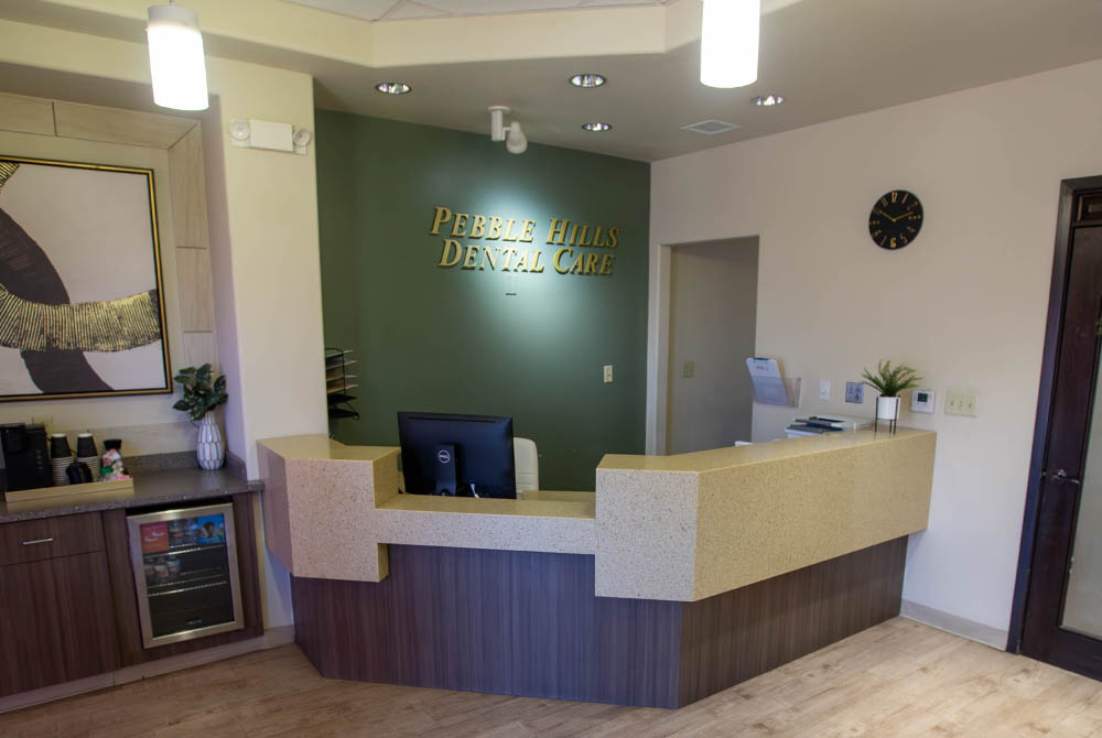 Pebble Hills Dental Care — reception team and office