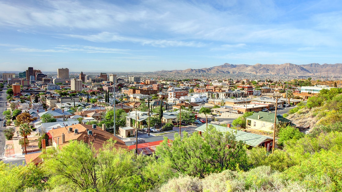 El Paso foothills